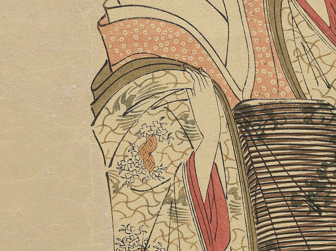Takigawa of the  giya Brothel: The First Reception Room Appointment of the New Year from the series the series A Comparison of Selected Beauties of the Pleasure Quarters by Chobunsai Eishi, (Large print size) / BJ350-385