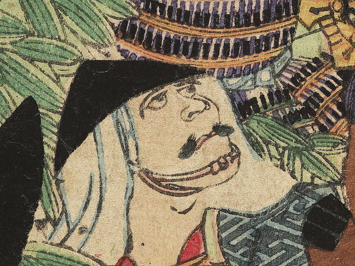 Ichinotani Hiyodorigoe sakaotoshi no zu by Tsukioka Yoshitoshi / BJ347-067