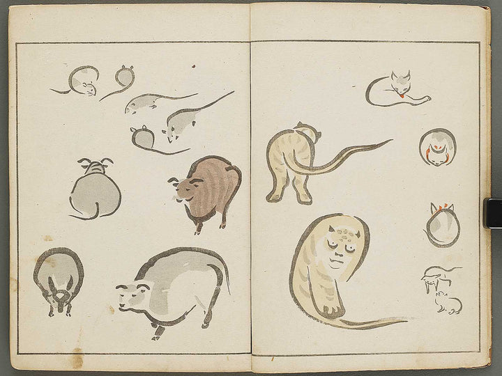 Choju ryakugashiki by Kuwagata Keisai / BJ325-808