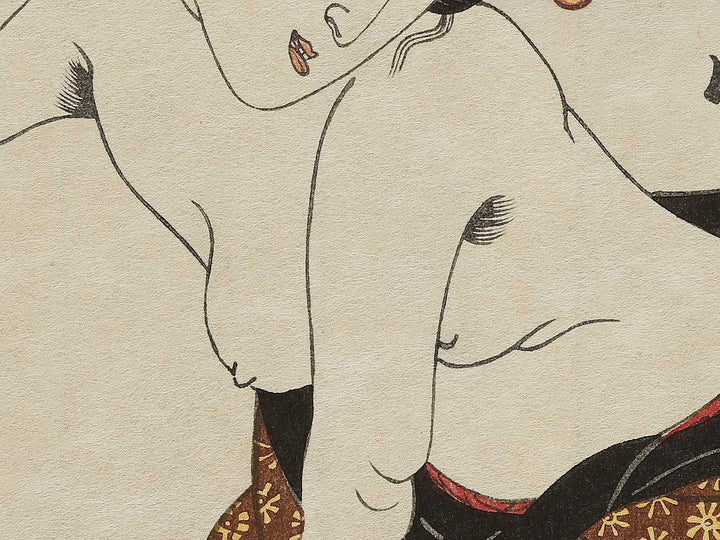 Oiso eki from the series Bijin tokaido by Keisai Eisen, (Large print size) / BJ333-774