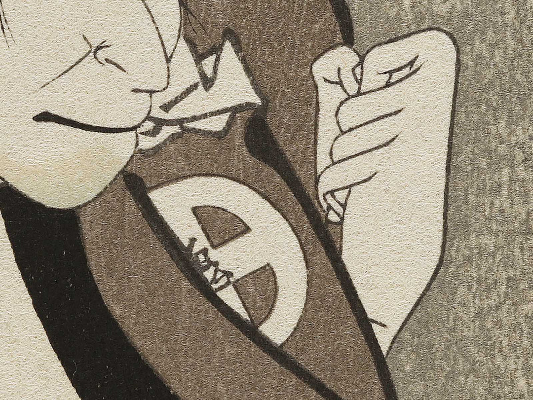 Sandaime Otani Oniji no Kawashima Jibugoro by Toshusai Sharaku, (Medium print size) / BJ318-647