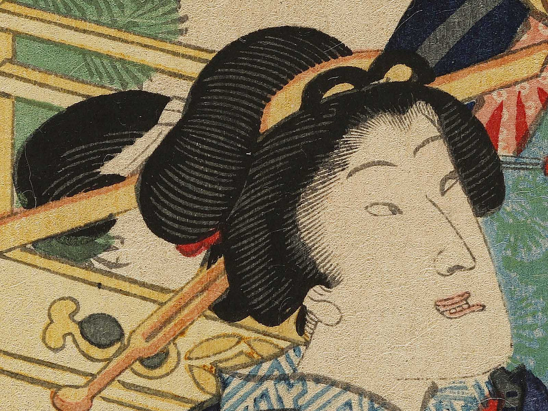 Manrin from the series 36 Restaurants in Sweet Spring by Ochiai Yoshiiku / BJ326-417