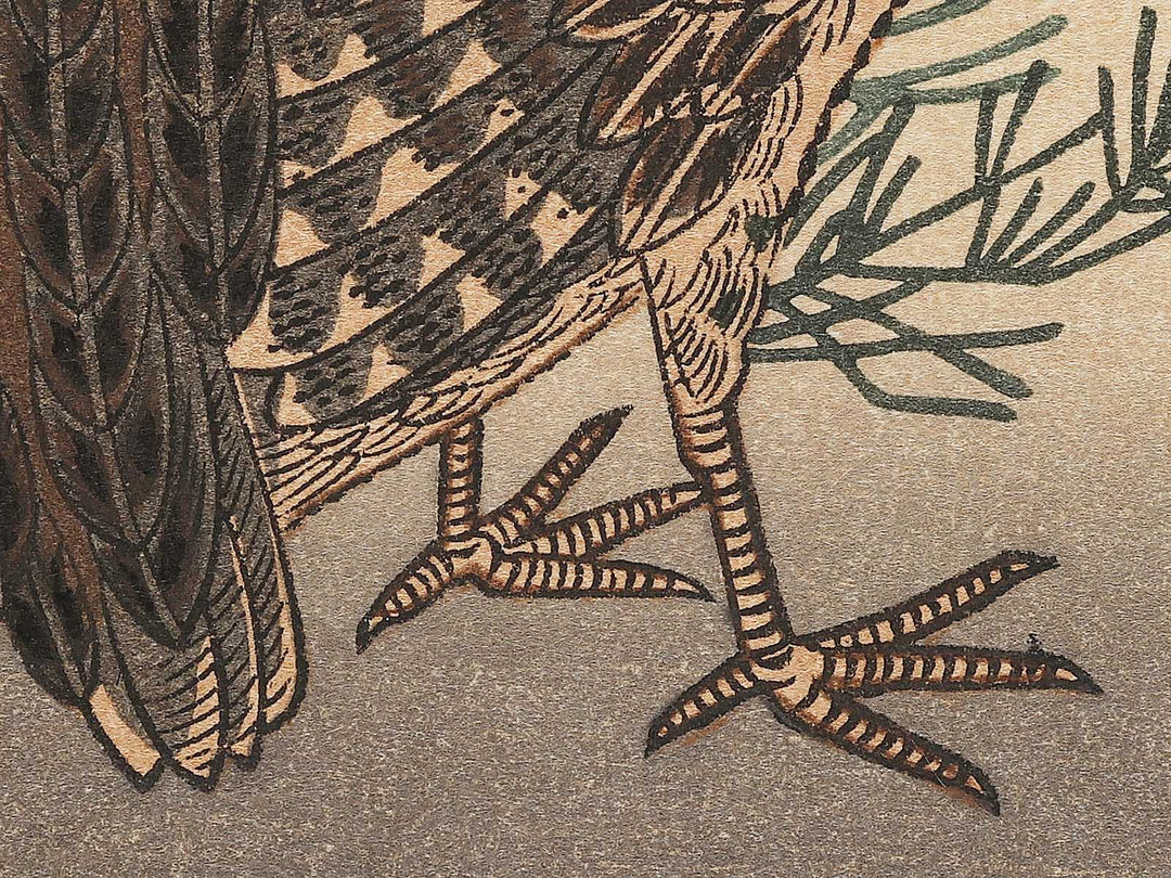 Quail and Skylark from the series Momotidori kyoka awase by Kitagawa Utamaro, (Large print size) / BJ306-887