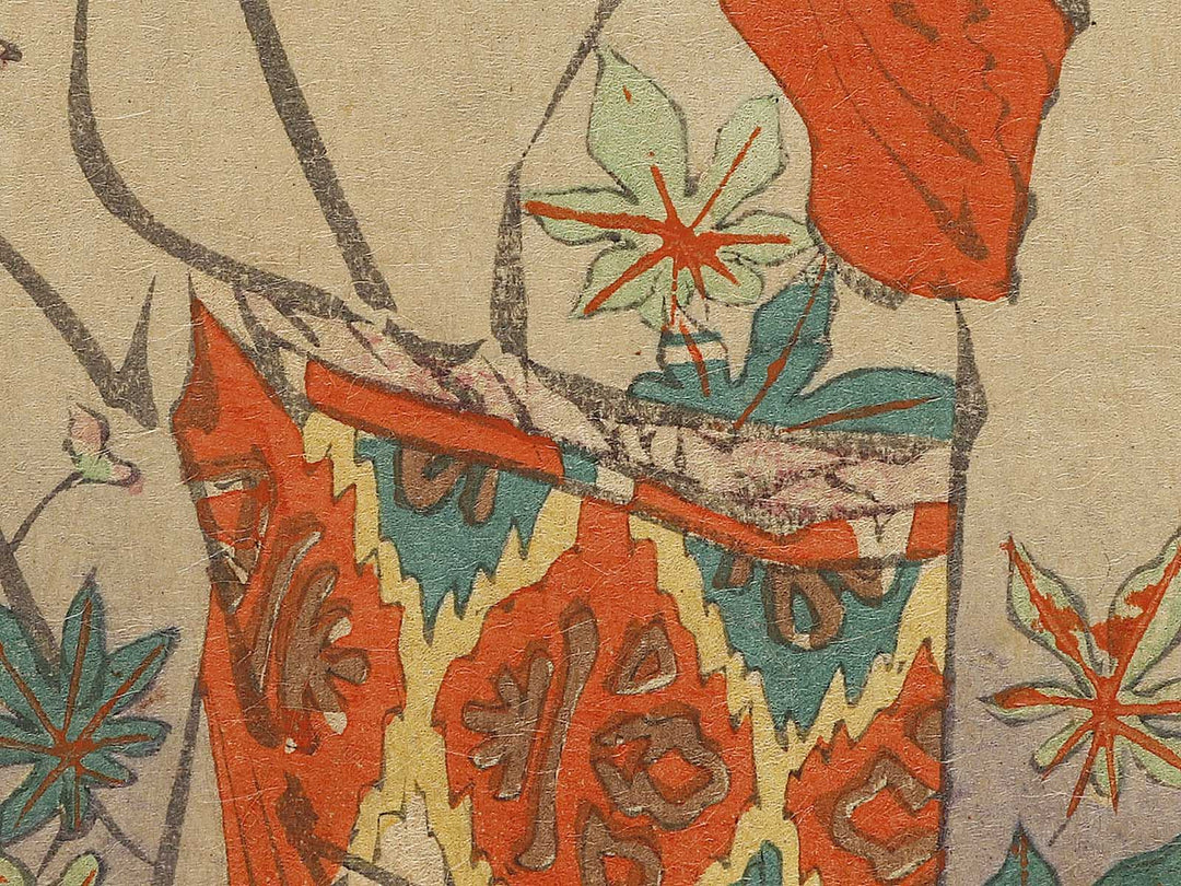 Oshichi from the series Tokyo geigi bijin kurabe by Kobayashi Kiyochika / BJ339-136