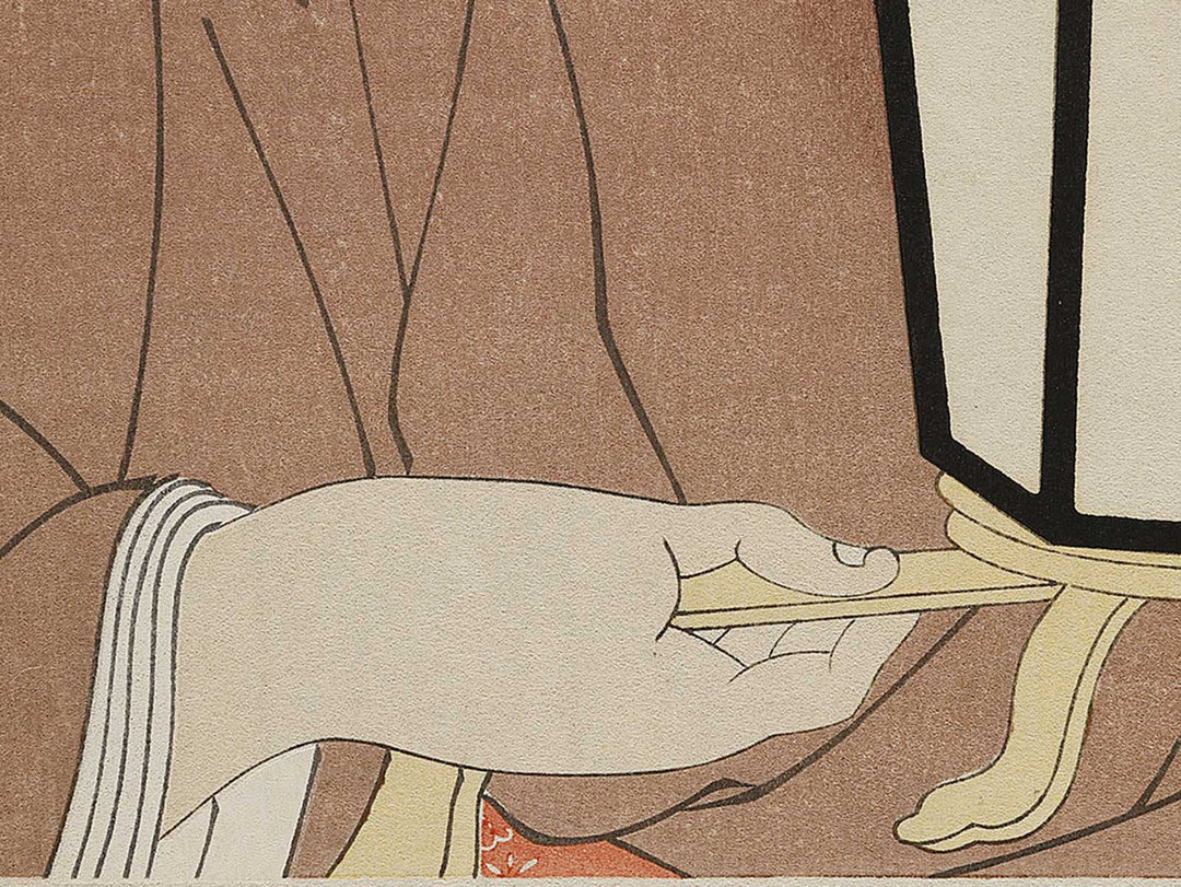 Bando Hikosaburo III as Sagisaka Sanai by Toshusai Sharaku, (Medium print size) / BJ318-654