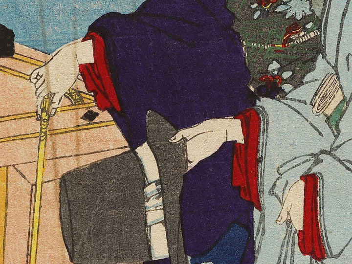 Onakatomi no Yorimoto from the series Jyunshoku sanjurokka sen by Toyohara Kunichika / BJ333-410