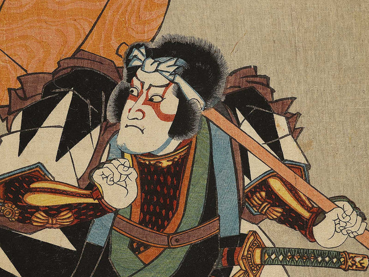 Kabuki actor by Utagawa Kunisada(Toyokuni III) / BJ322-469