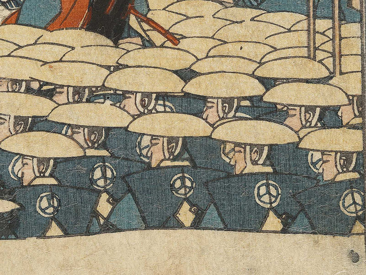 Atsuta ichi no torii from the series Tokaido meisho no uchi by Utagawa Yoshitsuya / BJ333-361