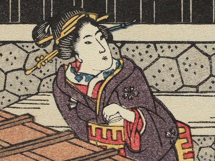 Ryogaku Aoyagi from the series Edo komei kaitei zukushi by Utagawa Hiroshige, (Medium print size) / BJ330-589