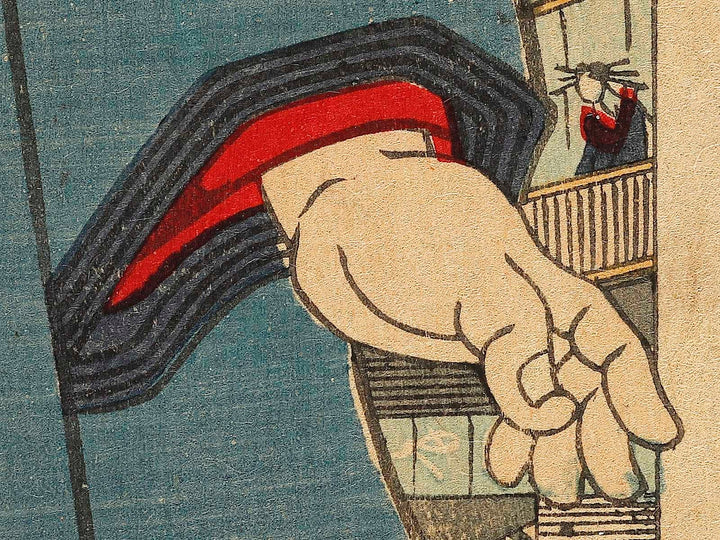 Tokyo Shusyakayama Minekichi by Hachisuka Kuniaki / BJ337-589