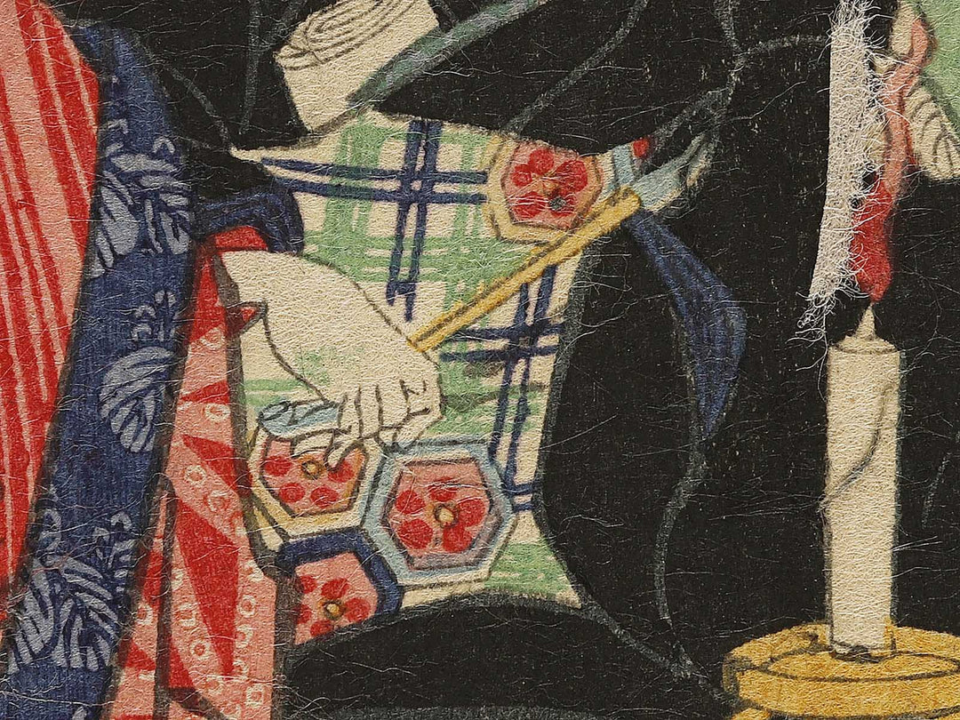 Hiramatsucho Uosen from the series 36 Restaurants in Sweet Spring by Ochiai Yoshiiku / BJ326-424