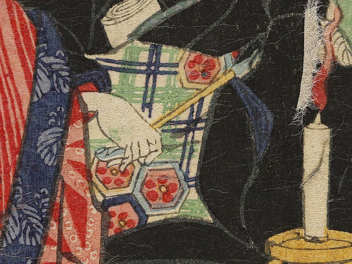 Hiramatsucho Uosen from the series 36 Restaurants in Sweet Spring by Ochiai Yoshiiku / BJ326-424