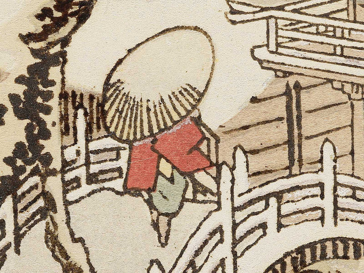 Kameido tenmangu keidai ichiran from the series Ginsekai azuma junikei by Utagawa Hiroshige / BJ348-306