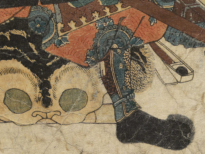 Asai bizennokami Nakamasa from the series Heroes of the Great Peace by Utagawa Kuniyoshi / BJ350-749