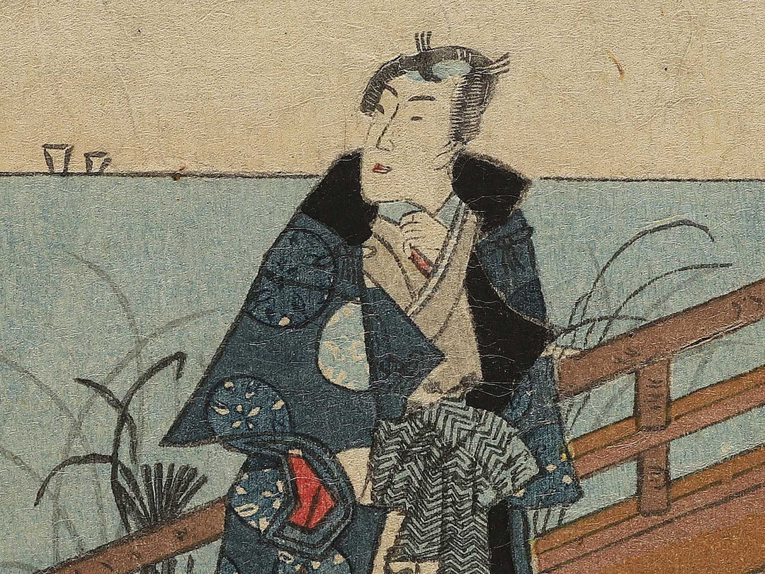 Dai juyon Miotsukushi from the series Edomurasaki gojuyonjo by Utagawa Kunisada(Toyokuni III) / BJ347-270