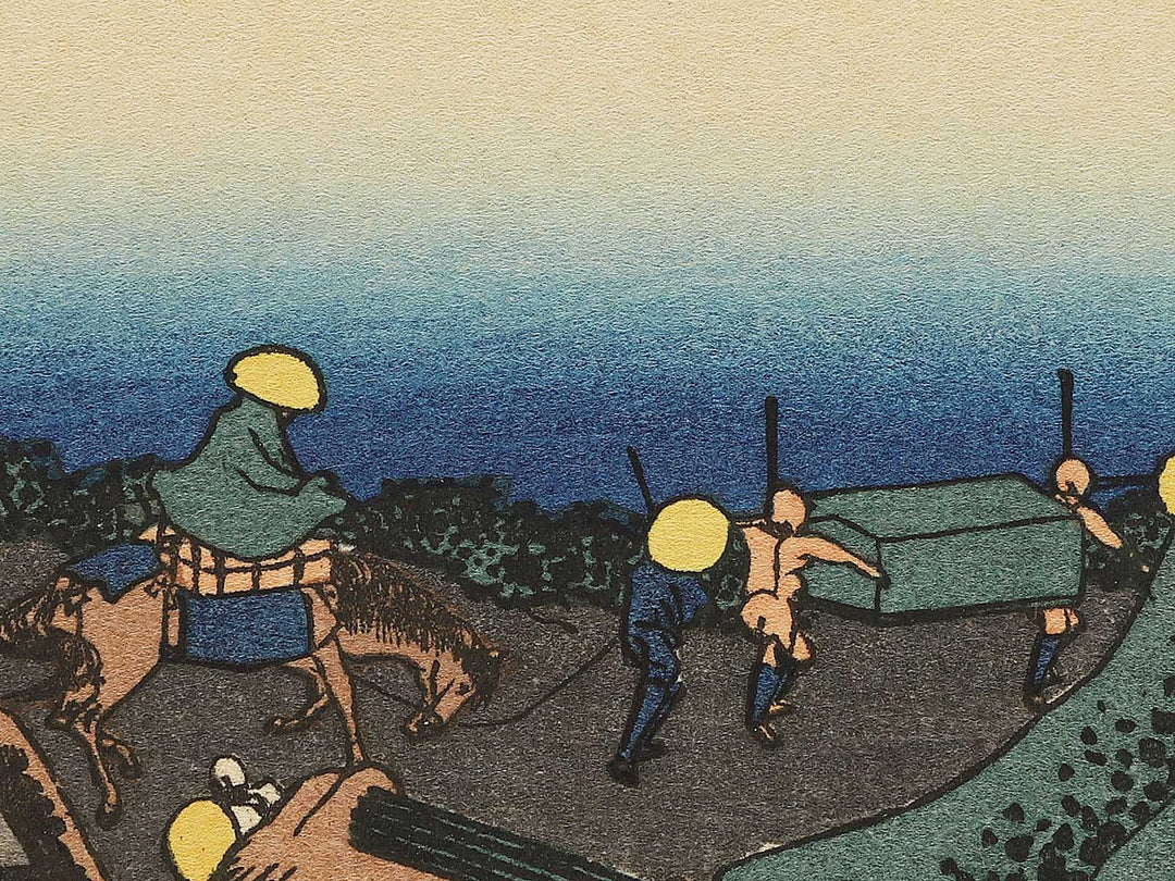 Dawn at Isawa in Kai Province from the series Thirty-six Views of Mount Fuji by Katsushika Hokusai, (Medium print size) / BJ297-822