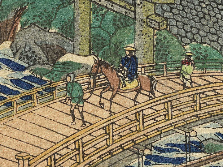 Shinkyo from the series Nikko meisho junikei no uchi by Hasegawa Chikuyo / BJ343-364