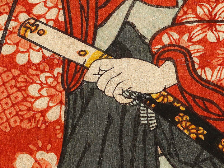 Matsushima no tsubone from the series Kokon meifu den by Utagawa Kunisada(Toyokuni III) / BJ337-638