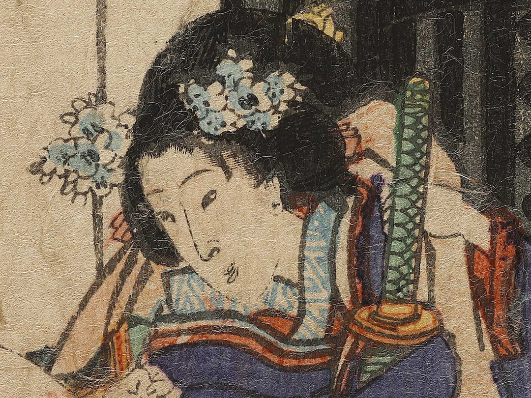 Sandanme from the series Kanadehon Chushingura by Utagawa Yoshifuji / BJ341-110