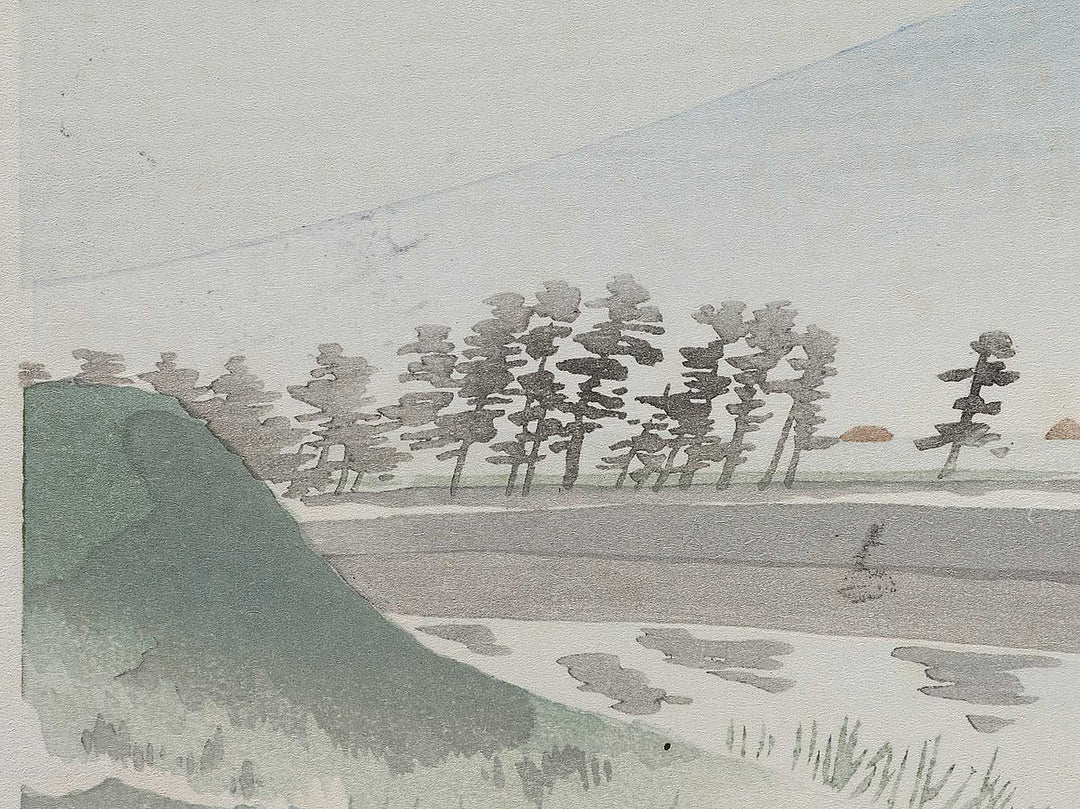 Tagonoura from the series Fuji sanjurokkei no uchi by Tokuriki Tomikichiro, (Large print size) / BJ341-712