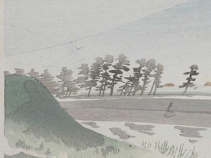 Tagonoura from the series Fuji sanjurokkei no uchi by Tokuriki Tomikichiro, (Large print size) / BJ341-712