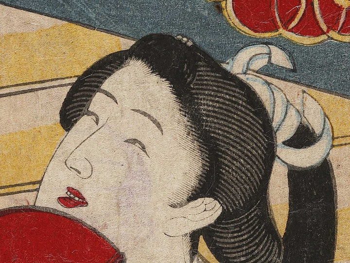 Fukushima Masanori from the series Kyujin Yosai shuhitsu by Utagawa Kuniteru II / BJ335-020