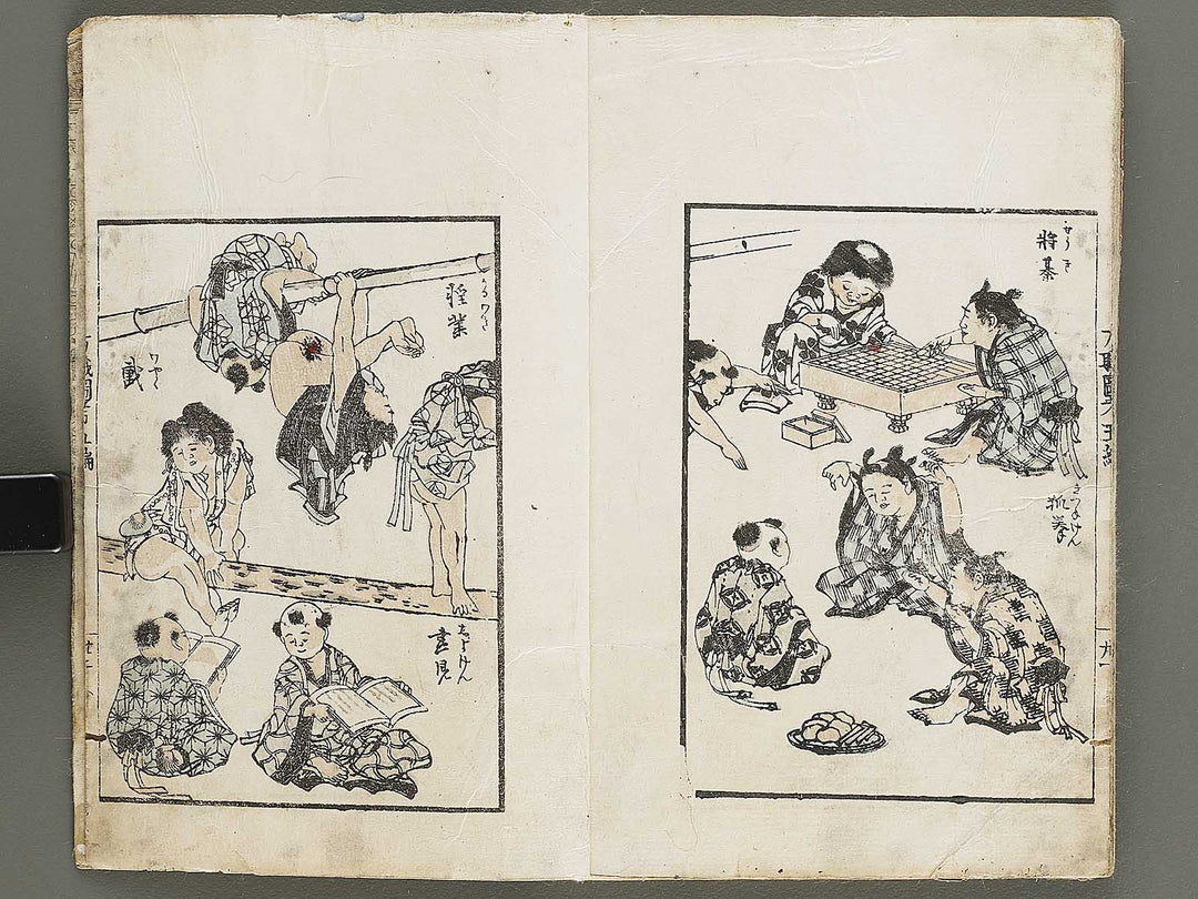 Banshoku zuko Volume 5 by Katsushika Hokusai / BJ326-116