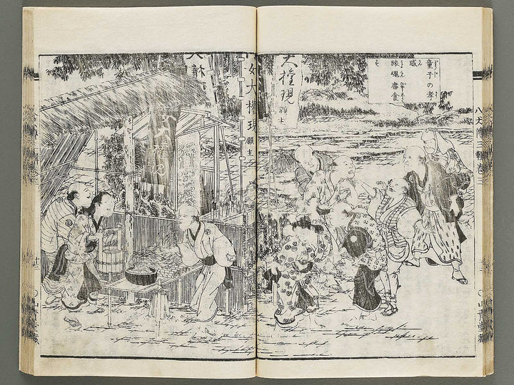 Nanso satomi hakkenden Volume 3 by Yanagawa Shigenobu / BJ316-274