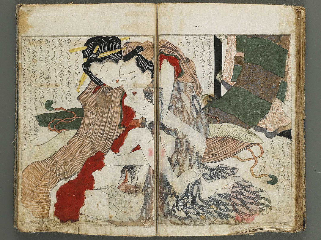 Tsumagasane by Hokusai or Hokusai-school / BJ341-901