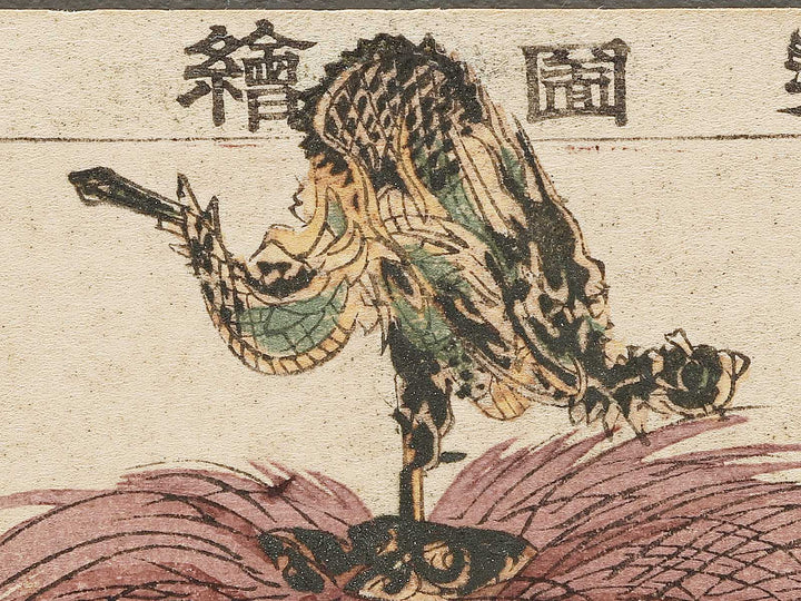 Kasuga ryujin from the series Nogaku zue by Tsukioka Kogyo / BJ331-590