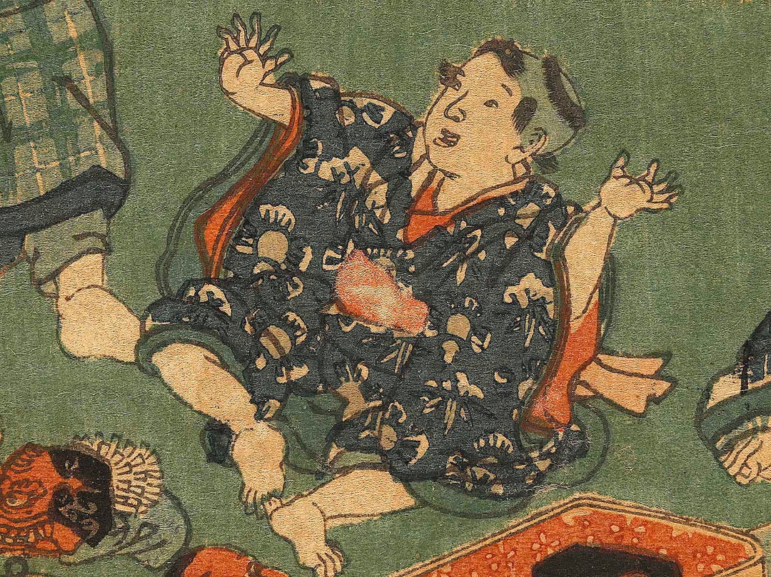 Judanme from the series Kana tehon chushingura by Utagawa Kuniyoshi / BJ309-071