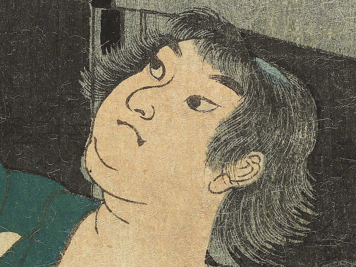 Iga jutaro Soma Kotaro Yoshikado from the series Eimei Sanjurokassen by Utagawa Kuniyoshi / BJ343-497