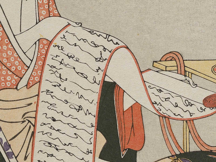 Matsubaya somenosuke from the series Yukun waka san shin  by Chokosai Eisho, (Large print size) / BJ319-011