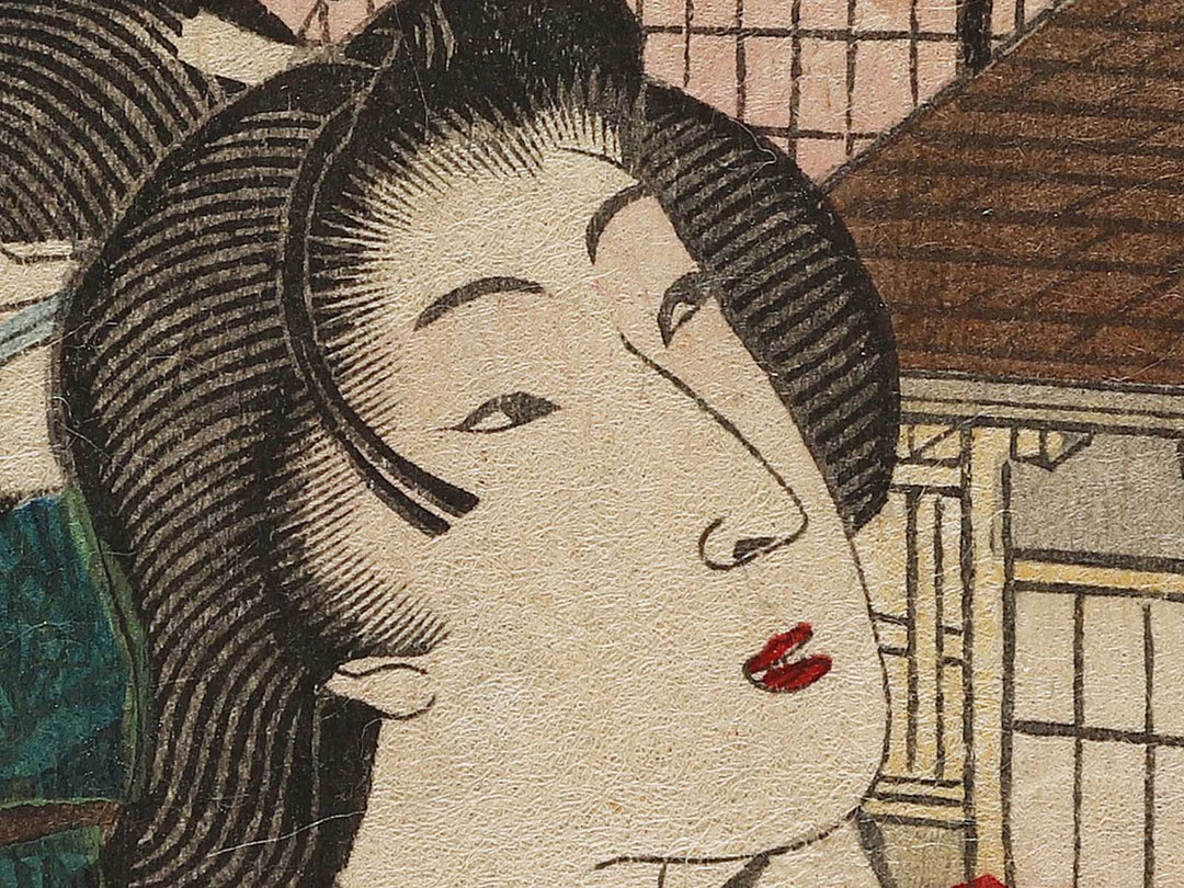 Okubo Hikozaemon from the series Azumae chuya kurabe by Yoshu Chikanobu / BJ341-033