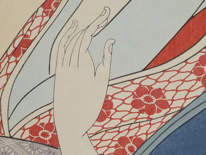 Ogiya nai Takigawa by Chobunsai Eishi, (Large print size) / BJ318-969