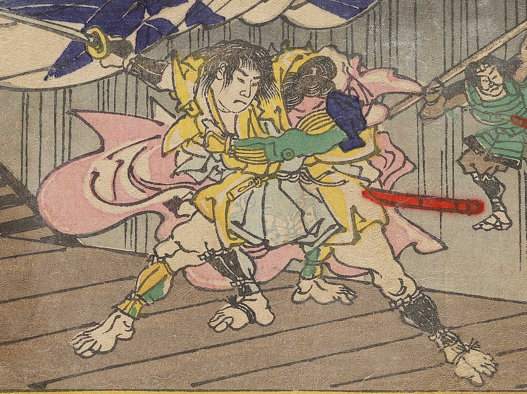 Oiso no tora from the series Azumanishiki chuya kurabe by Yoshu Chikanobu / BJ329-392