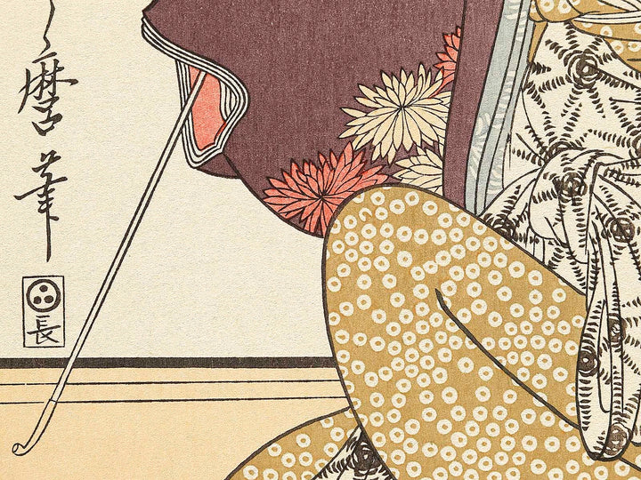 Wakamurasaki from the series Matsuba ro  by Kitagawa Utamaro, (Large print size) / BJ327-152