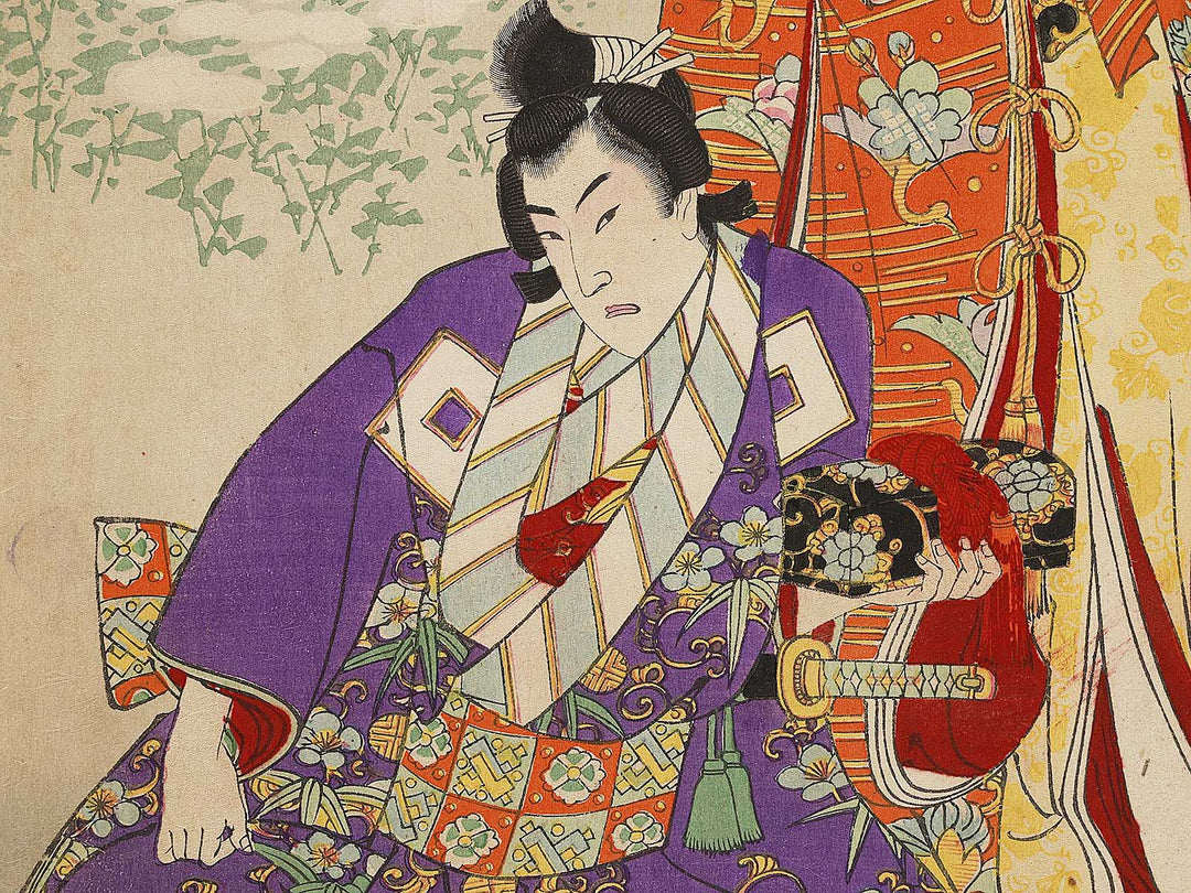 Kiichihogen Captures of Makimonos from the series Section of Bamboo by Yoshu Chikanobu / BJ321-139