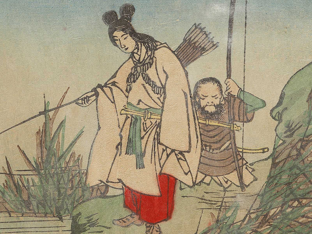 Takeuchi no Sukune from the series Azumanishiki chuya kurabe by Yoshu Chikanobu / BJ329-385