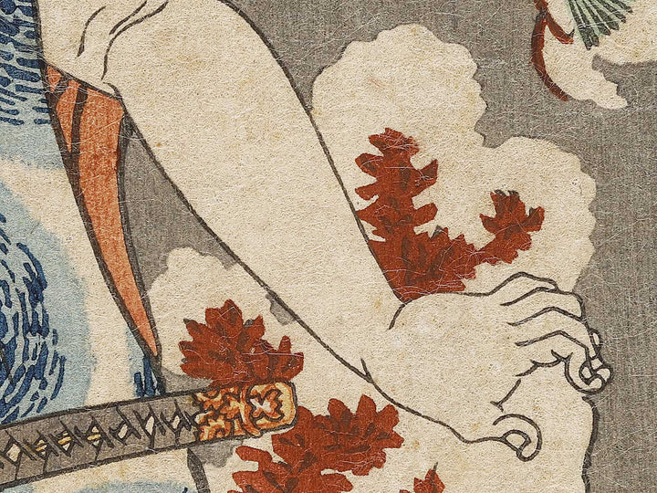 Miotsukushi from the series Genji gumo ukiyoe awase by Utagawa Kuniyoshi / BJ331-709