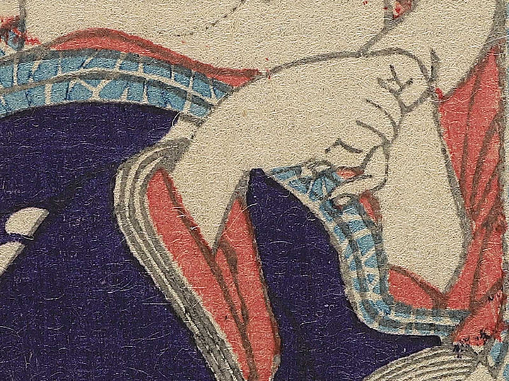 Nadeshiko from the series Hana kurabe imayo sugata by Utagawa Yoshitora / BJ347-837
