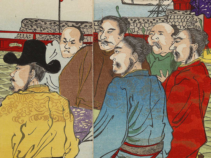 Otori koshi Shinkan he danpan no zu by Kokunimasa / BJ335-062