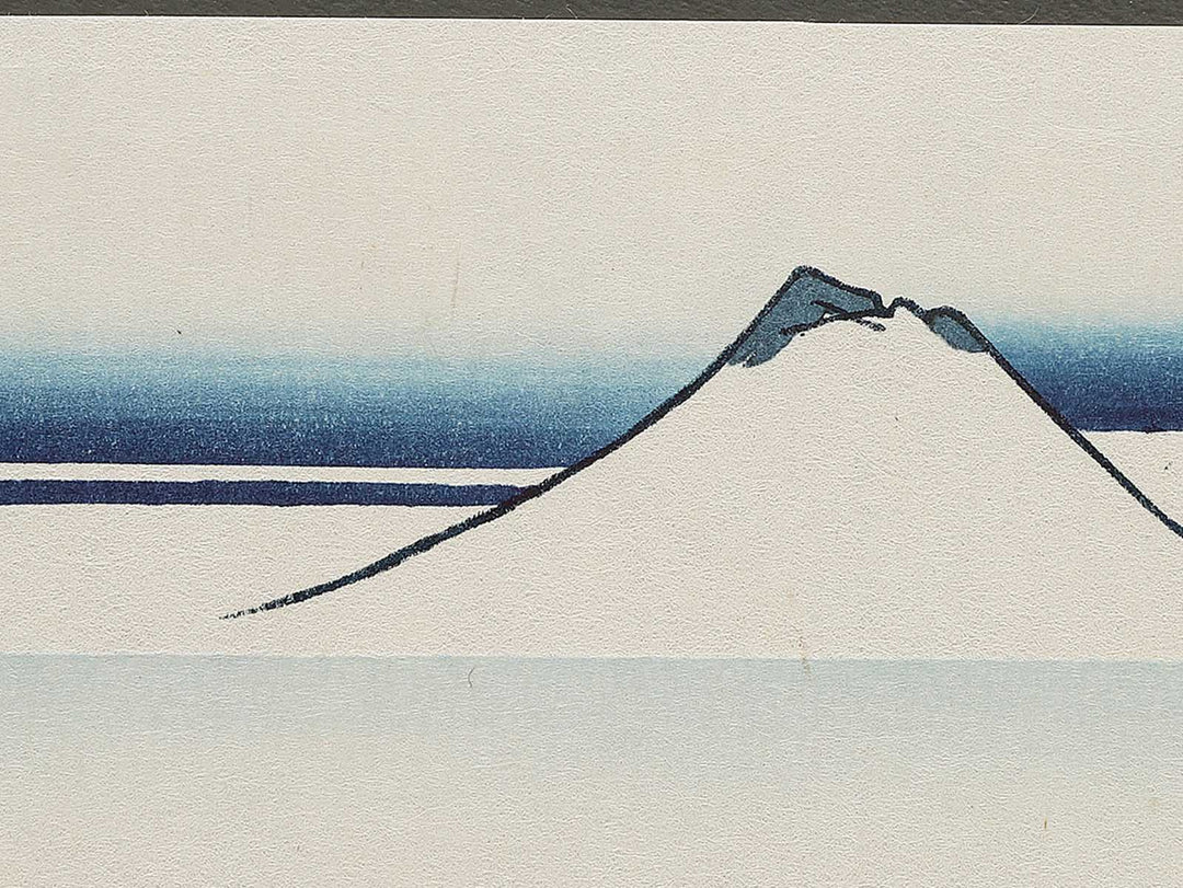 Kajikazawa in Kai Province from the series Thirty-six Views of Mount Fuji by Katsushika Hokusai, (Small print size) / BJ302-813