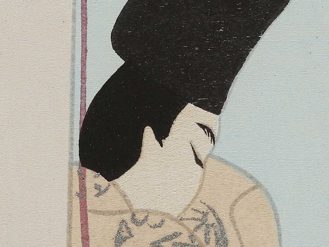 KASHIWAGI from the series The Tale of Genji by Ebina Masao, (Medium print size) / BJ329-350