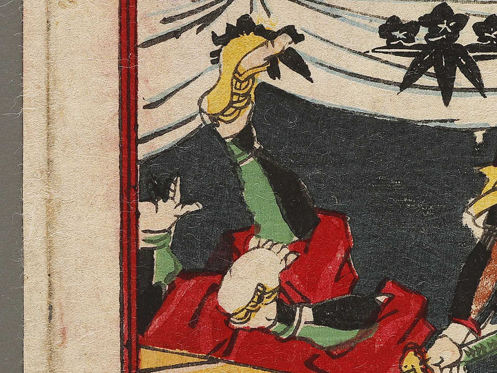 Gosho Goromaru Soga Kyodai from the series Honcho buyu kagami by Yoshu Chikanobu / BJ334-943