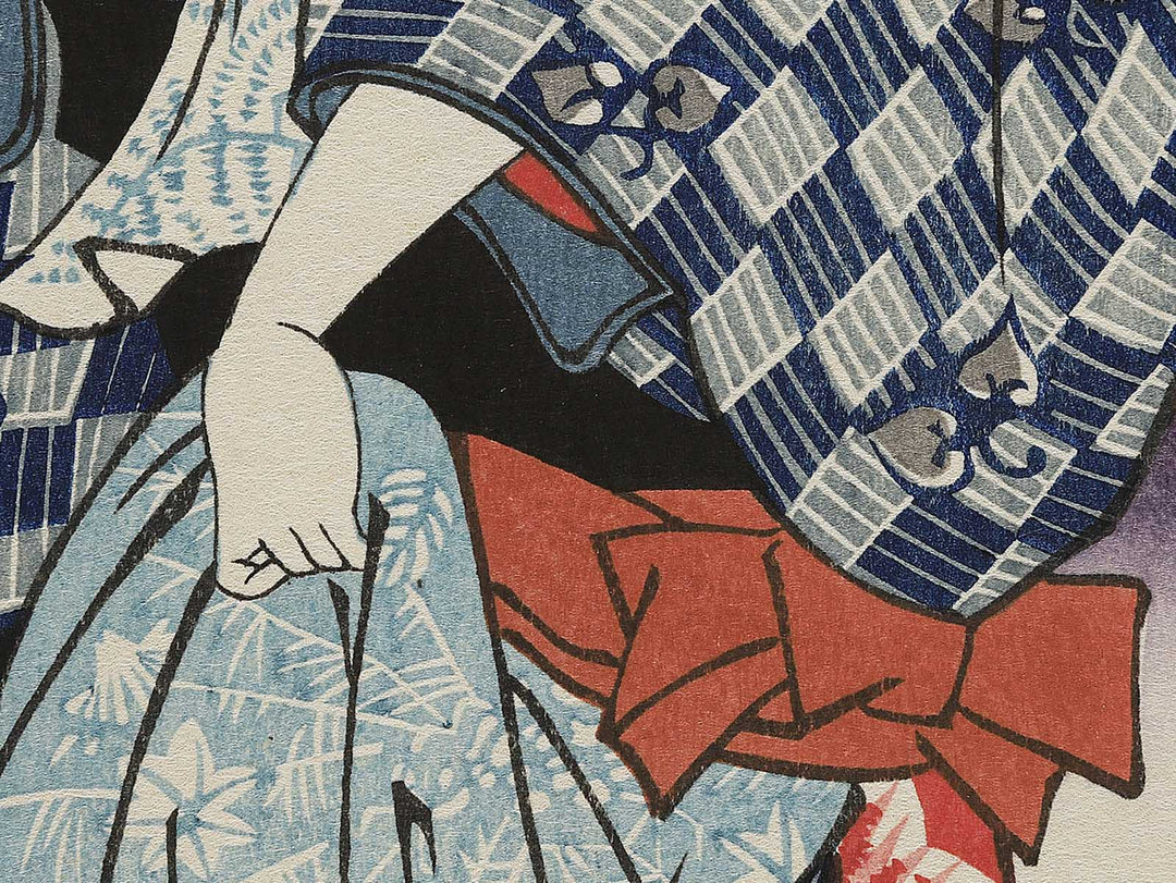 Kanbarashuku juroku from the series Tokaido Beauties by Keisai Eisen, (Large print size) / BJ346-115