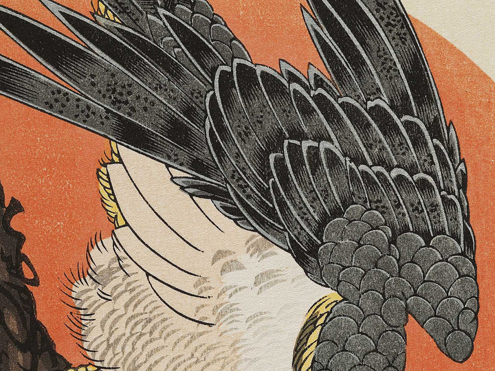 Hinode ni matsu ni taka by Utagawa Hiroshige, (Medium print size) / BJ328-195