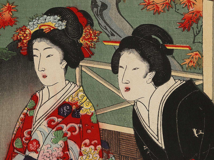 Enchu no momiji by Yoshu Chikanobu / BJ341-082