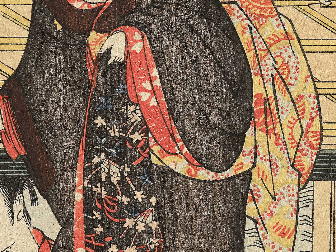Hashi shita from the series Ryogoku bashi joge by Kitagawa Utamaro, (Medium print size) / BJ349-538