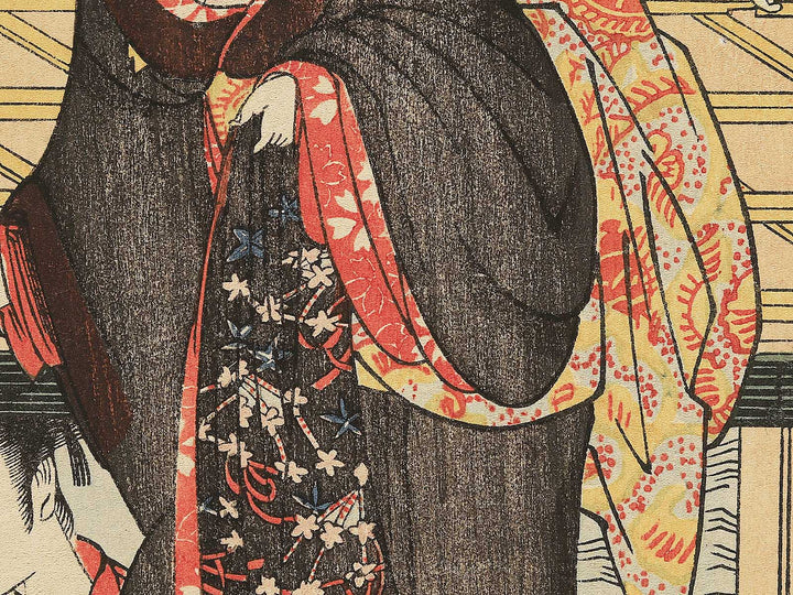 Hashi shita from the series Ryogoku bashi joge by Kitagawa Utamaro, (Medium print size) / BJ349-538